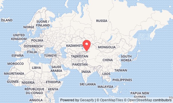 Carte du point de départ (43.02208, 79.22252)